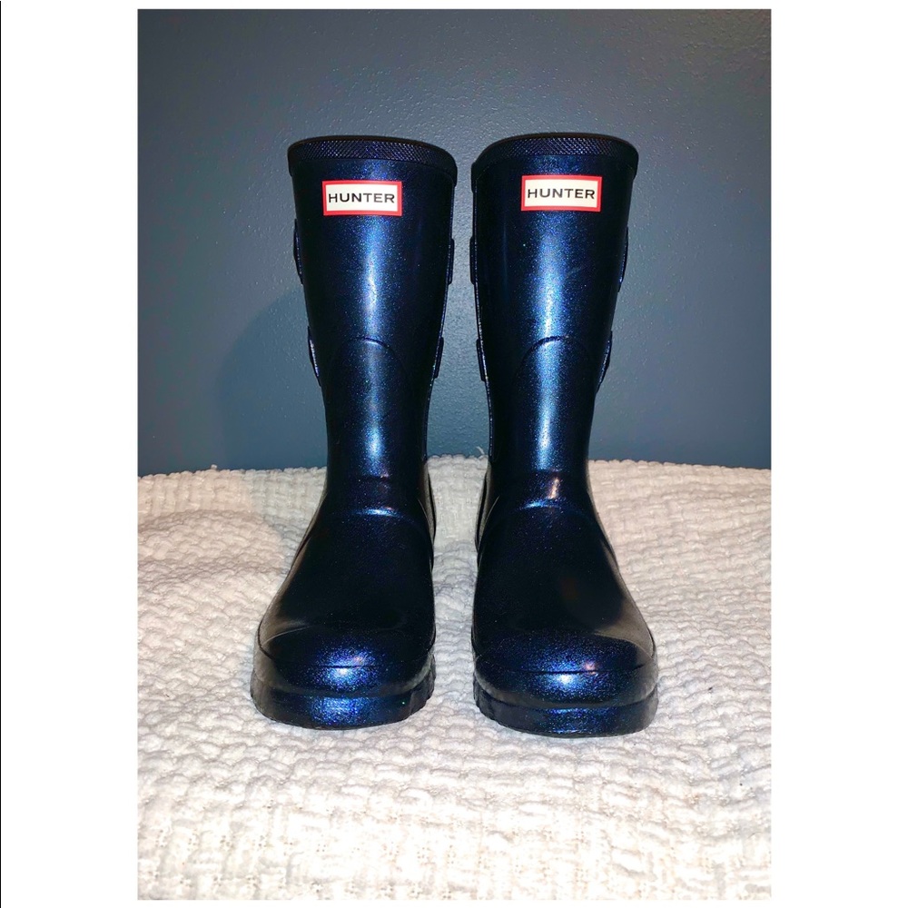 Women’s Starcloud Glitter Hunter boots /Navy/SZ. 8
